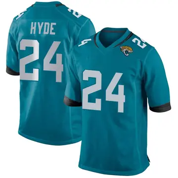 black and red carlos hyde jersey